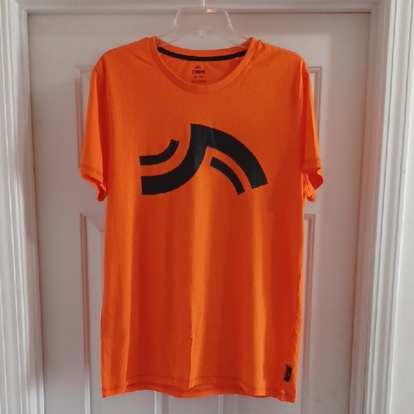 Crivit Other - Men's Bright Orange Graphic Short-Sleeve Tee